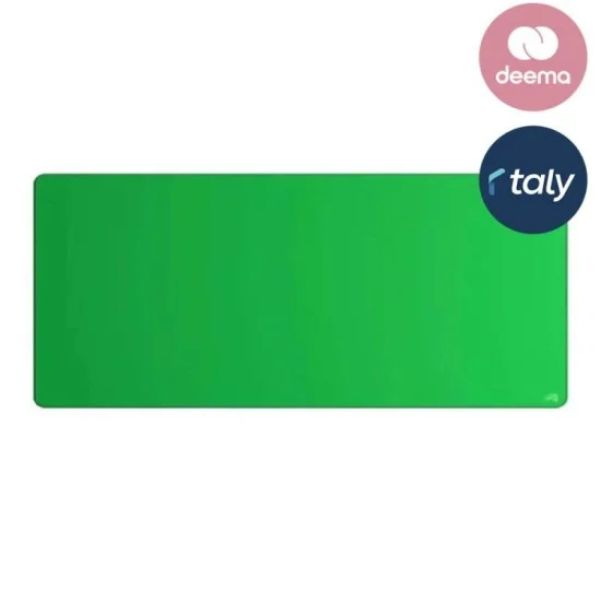 Glorious Green Screen Xxl Extended Mouse Pad - 18"X36"
